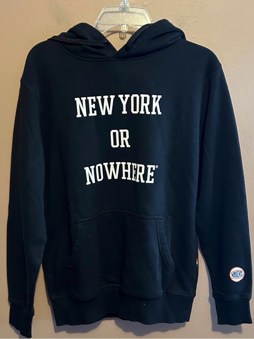 Knicks x Knowlita โNew York Or Nowhereโ Hoodie Womenโs Size Medium